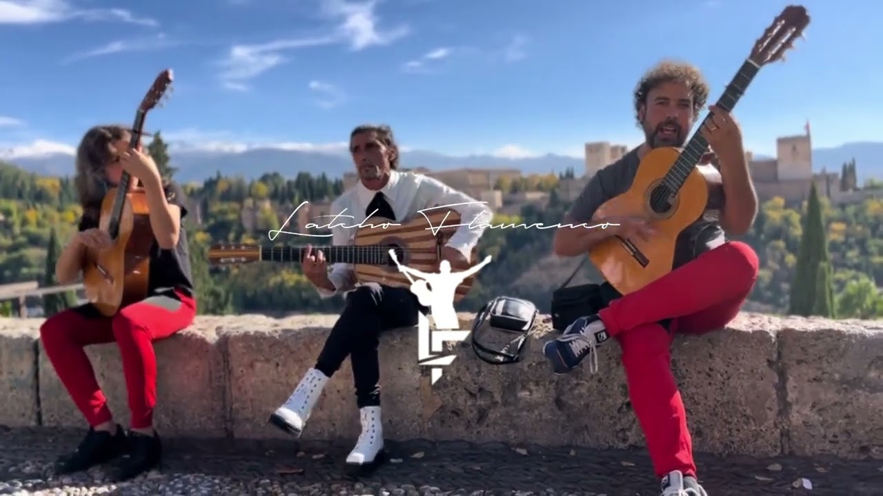 El Chipirón de Granada con su hijo al mirador San Nicolás 💯 Canción del Legionario y la Morita✨️