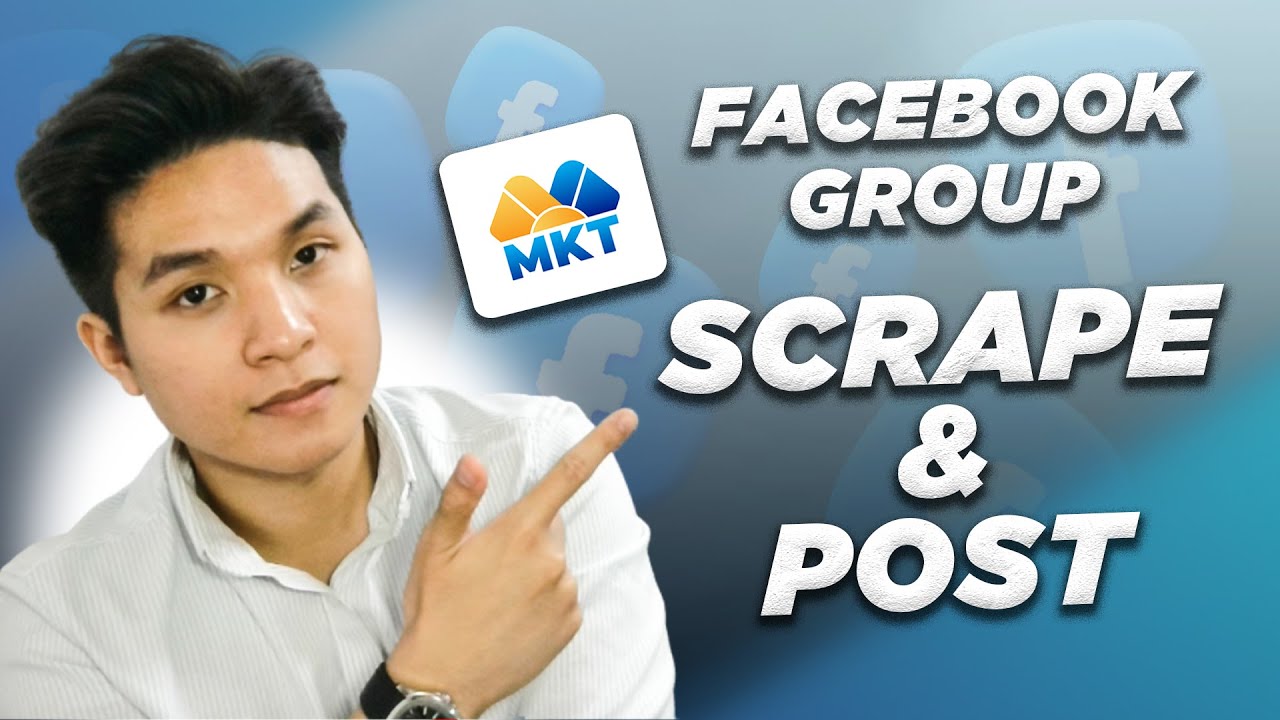 Scrape & Auto Post Facebook Group with MKT Tool