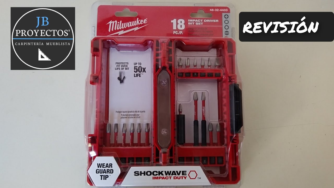 PUNTAS PARA ATORNILLAR | MILWAUKEE | ALTO IMPACTO