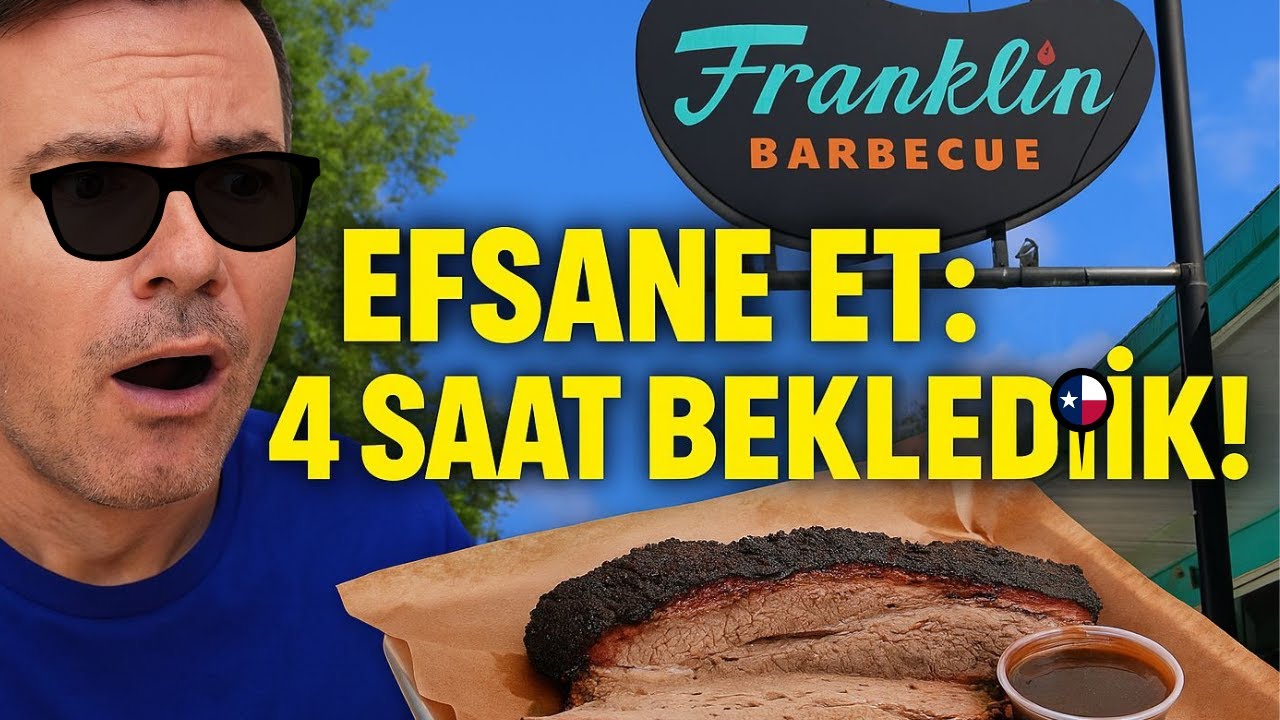 Austin Sokaklarında Tur Attık! Franklin BBQ'de Efsane Brisket Deneyimi 🇺🇸🔥