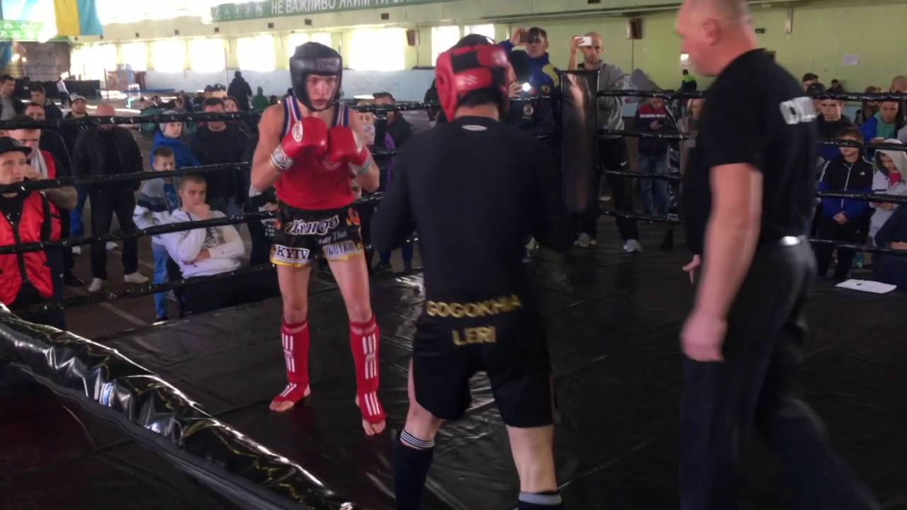 Андрей (Muay Thai Spirit Gym )Мезенцев VS Лери Гогохия 16.10.2016 г.Бровары K-1
