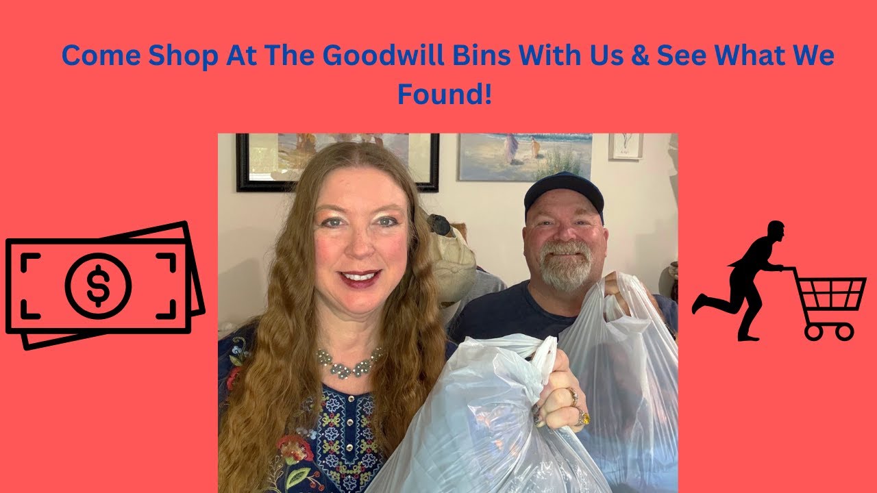 Come Shop At The Goodwill Bins With Us & See What We Found! #reseller #goodwillbins #shoppinghaul