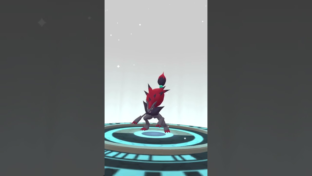 [Pokemon GO] Evolving Zorua into Zoroark! #pokemongo #pokemon #evolution #zoroark