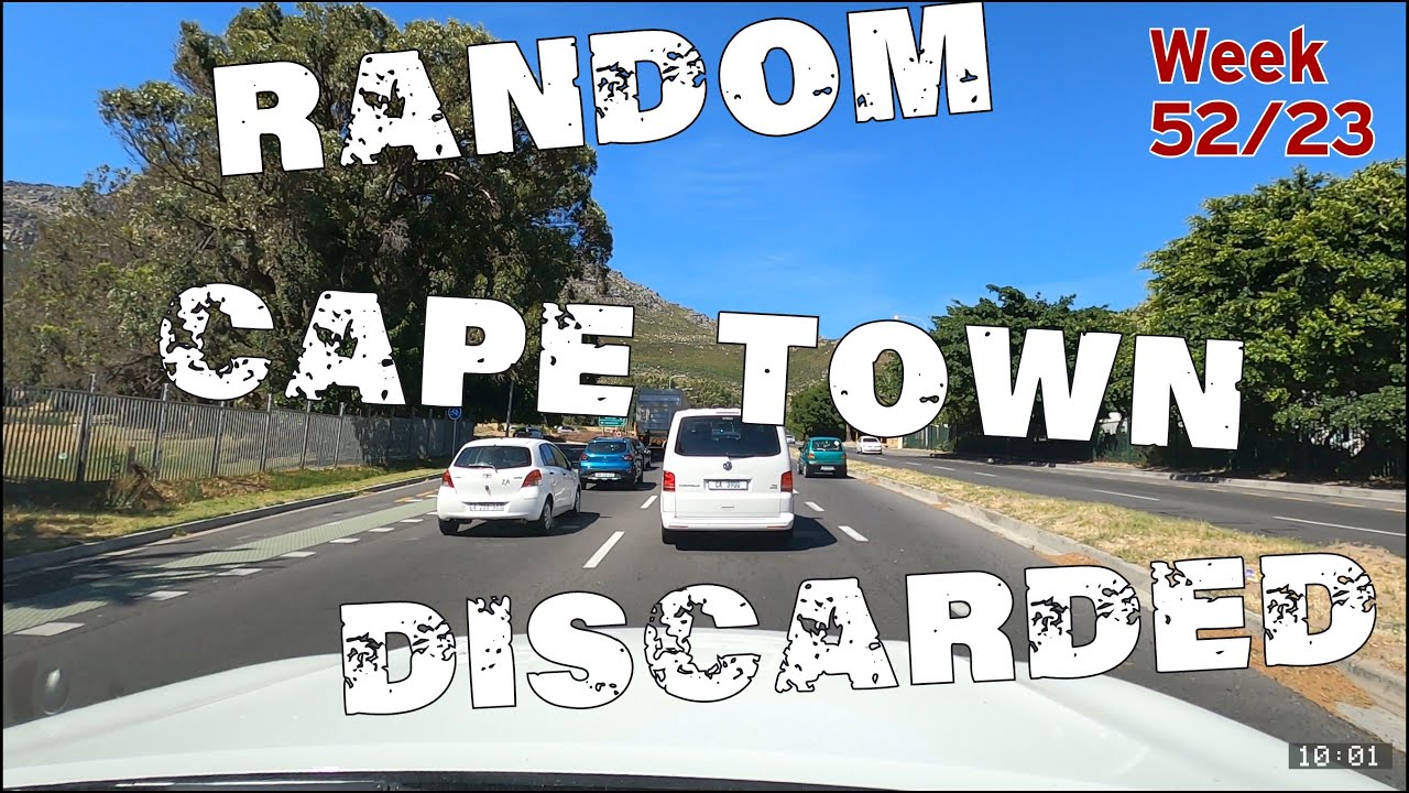 Driving around Cape Town (Fish Hoek) a random collection of discarded short 4K dashcam clips. Wk52