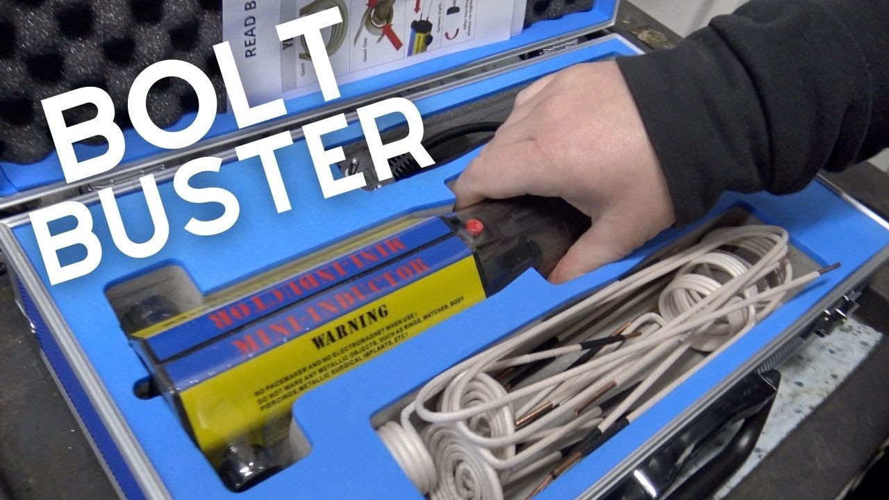 Testar induktionsvärmare "Boltbuster" för 2000kr