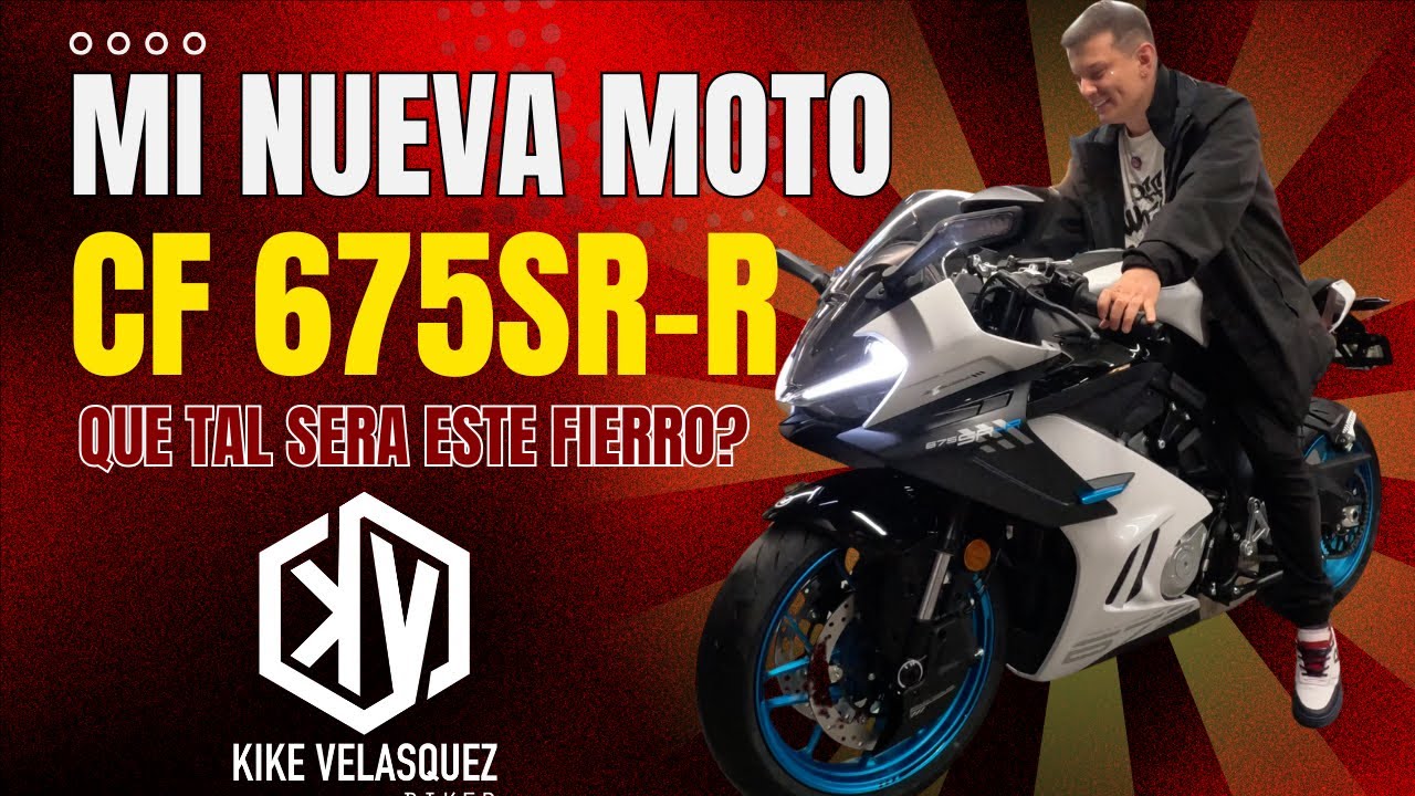 MI NUEVA MOTO😍 - CF MOTO 675 SR-R 😈- JULIAN CALDERON ME HACE LA ENTREGA😱 - KIKE VELASQUEZ