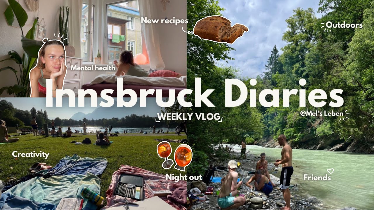 INNSBRUCK DIARIES🏔️Vlog🌟Nähprojekte & neue Rezepte🧁Runclub🏃🏼‍♀️Friends & Sommertage🌞🌊| Mel‘s Leben