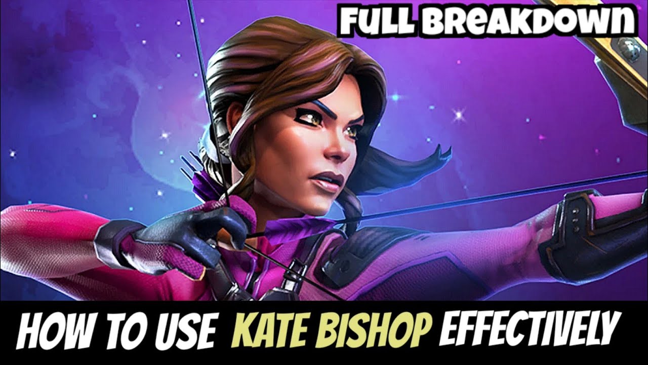 How to use Kate Bishop Effectively |Full Breakdown| - Marvel Contest of Champions