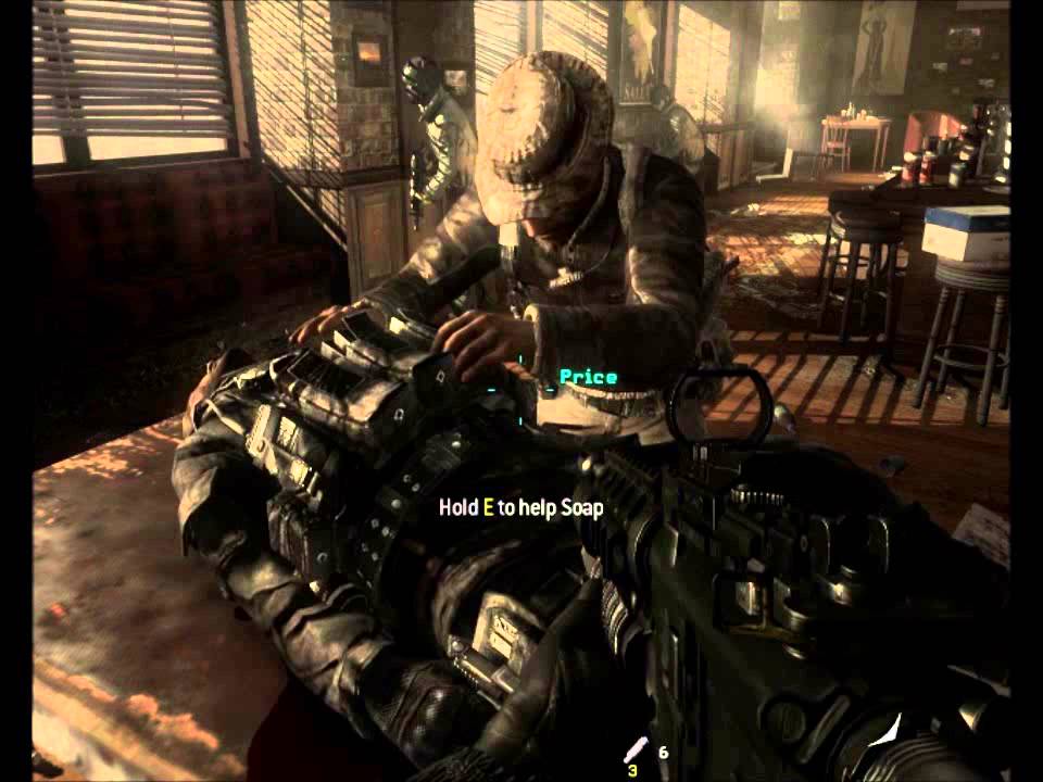 Modern Warfare 3 - All QTE failures and deaths