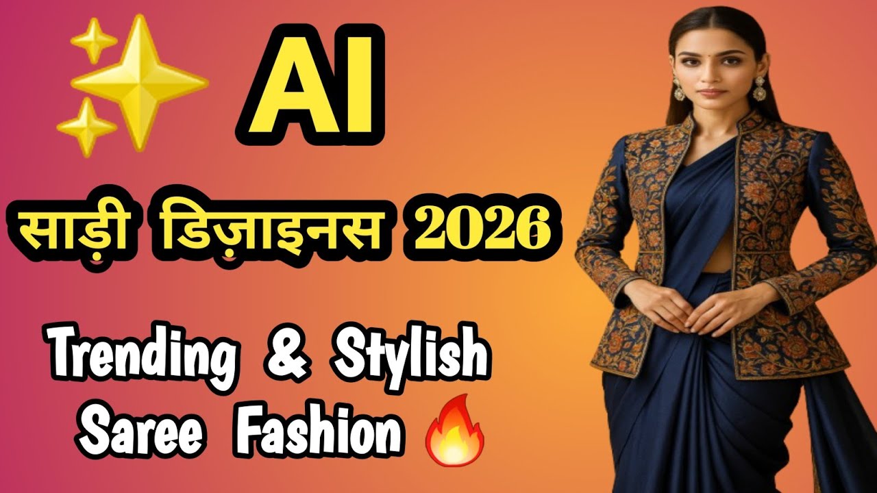 ✨ AI 😱 Saree Designs 🥰💃 2026 | Trending & Stylish Saree Fashion Ideas