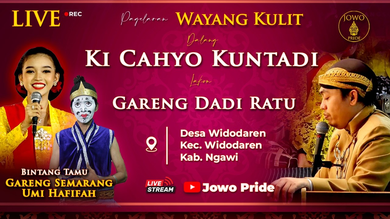 🔴Gareng Dadi Ratu - Wayang Kulit Ki Cahyo Kuntadi BT Gareng Semarang & Umi Hafifah | Ngawi