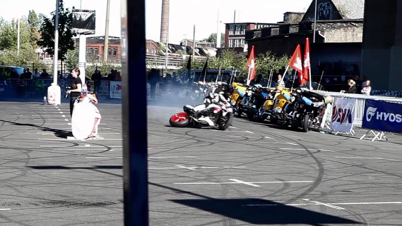 Kevin Carmichael Stunt-Show & Crash @ Intermot 2010