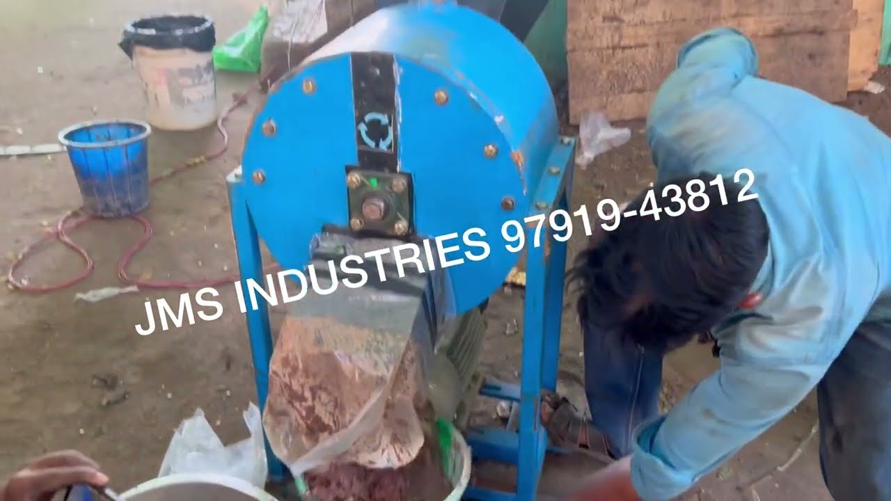 Fish Waste Shredding Machine | Fish Waste Grinder | Fish Waste Crusher | Fish and Meat Mincer Machin