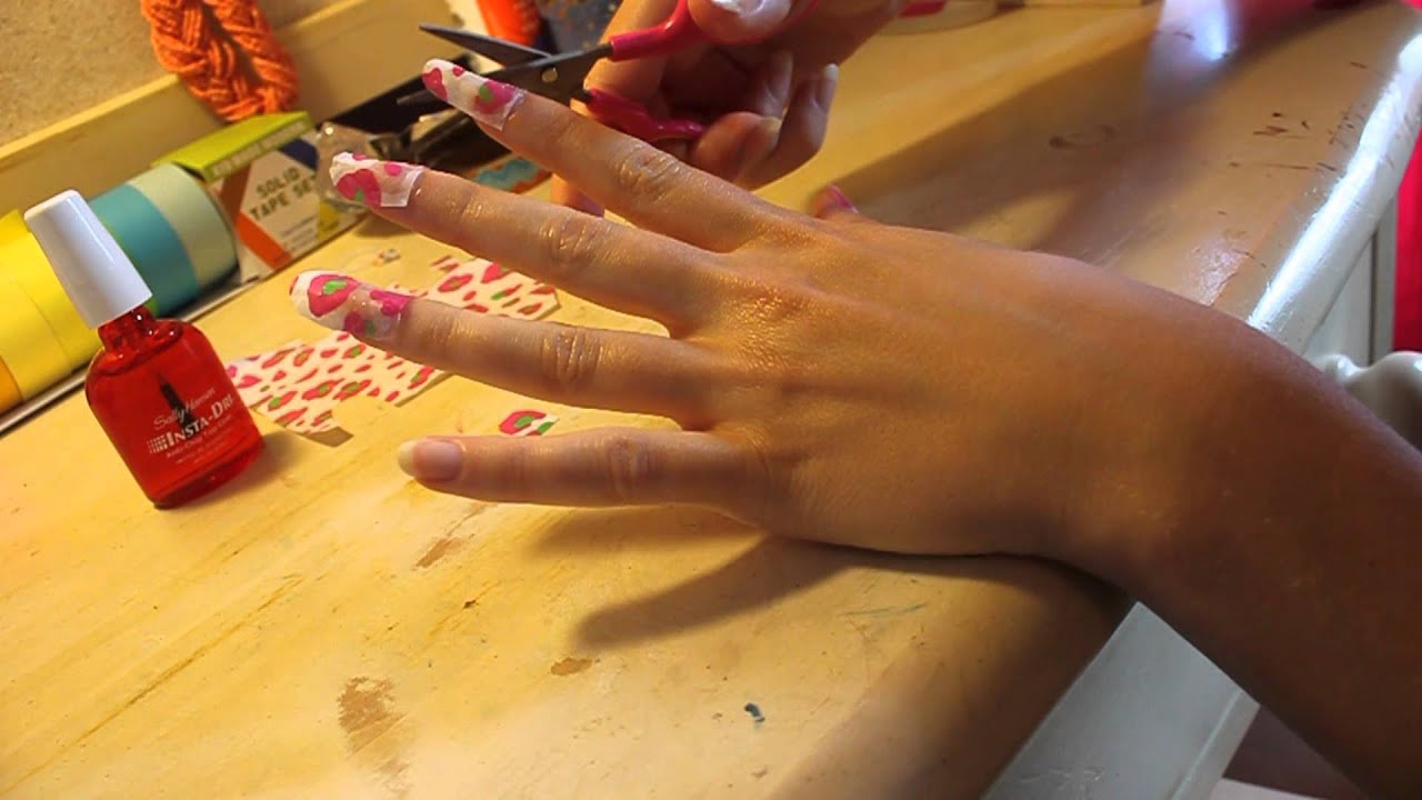 No. 2 - Tissue Paper Manicure!
