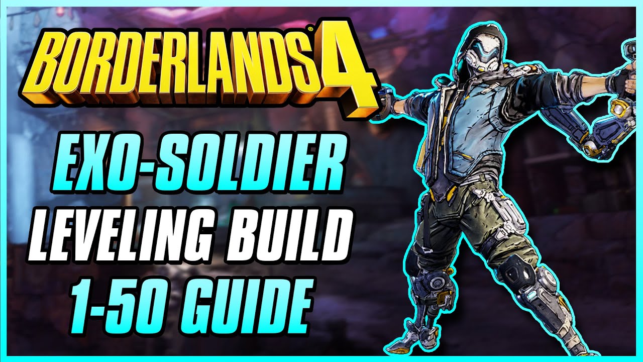 BEST RAFA LEVELING BUILD 1-50 | Borderlands 4 Exo-Soldier Guide