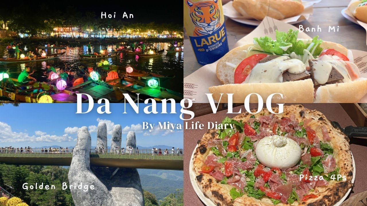 [Trip Vlog] 2日間のダナン・ホイアン旅行🇻🇳🏖️| 街歩きと雑貨探し🛍️🍽️| バーナーヒルズ🚠| 念願のイタリアン🍕