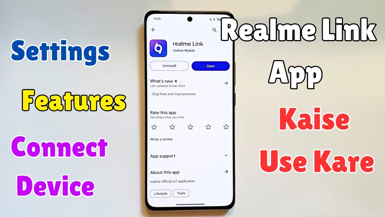 How to Use Realme Link App | realme link app kaise use kare