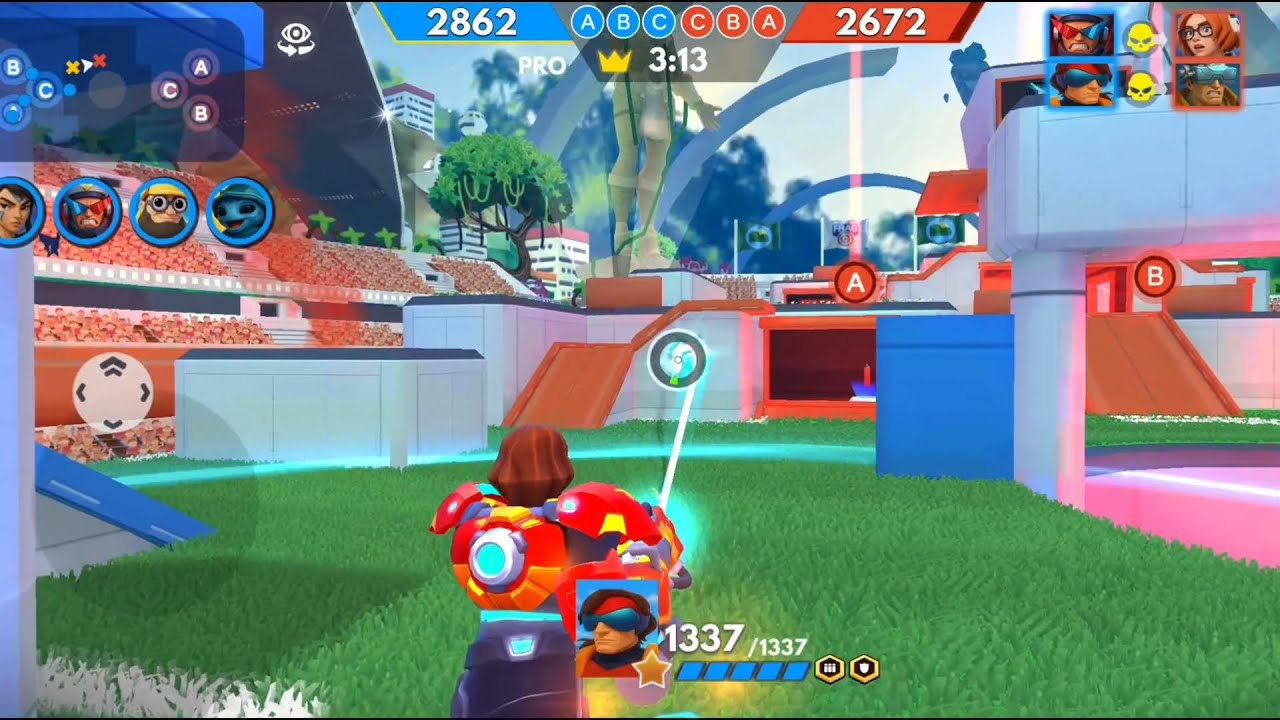 Maxed * Crimson Guardian* Gameplay | Frag Pro Shooter