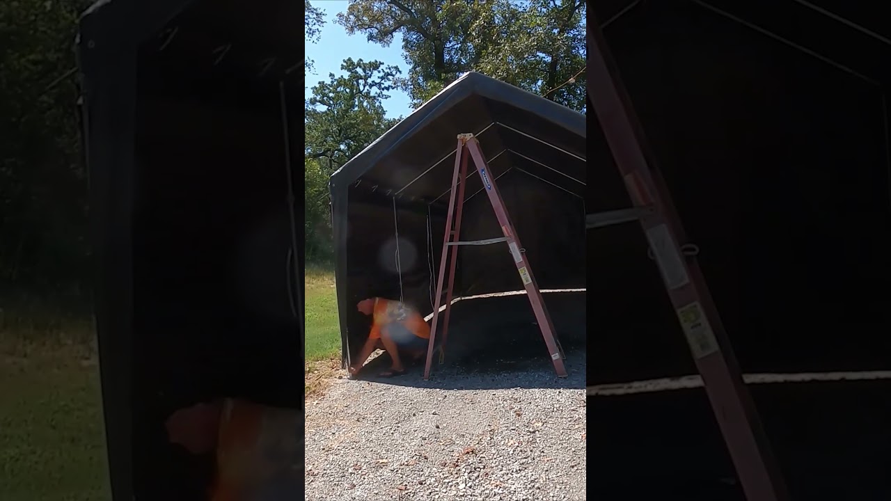 Fridays Finds Short | 🏠🚐 VEVOR Portable Garage 10x20 Heavy Duty Shelter 💪🔧