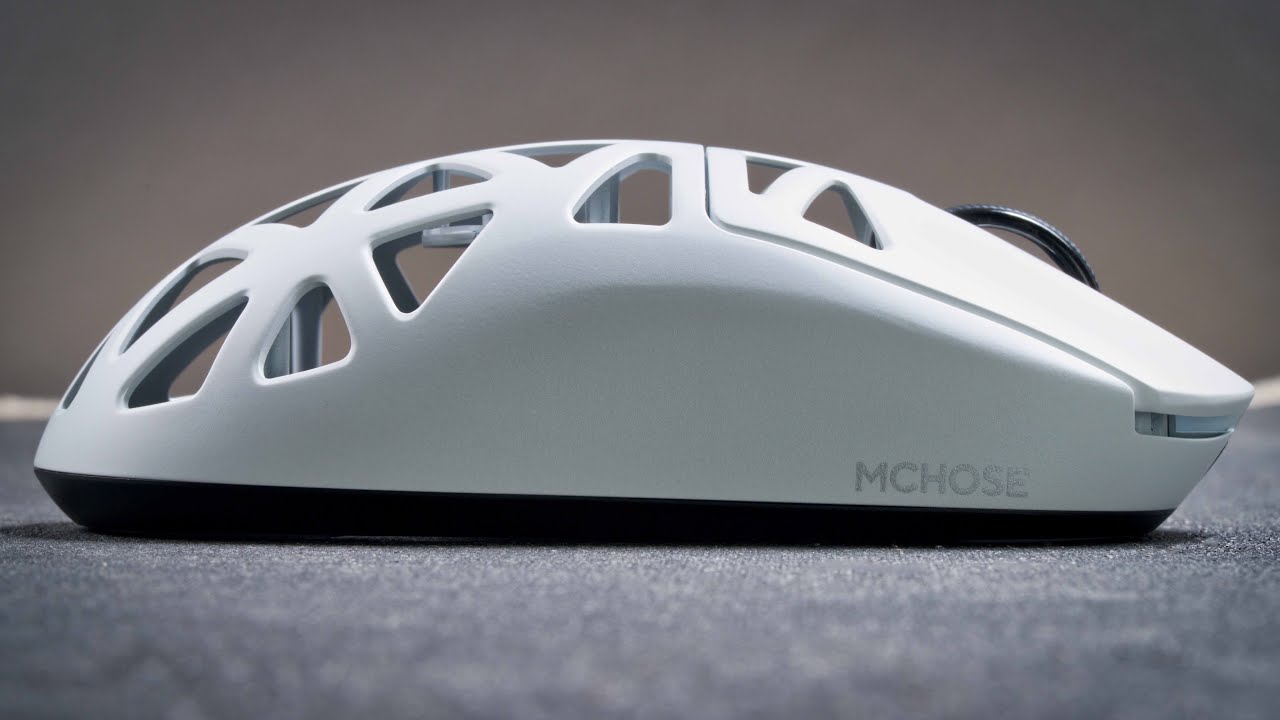 Не просто мышь — настоящее удовольствие — беспроводная игровая мышь MCHOSE A7X Ultra из магниевог...