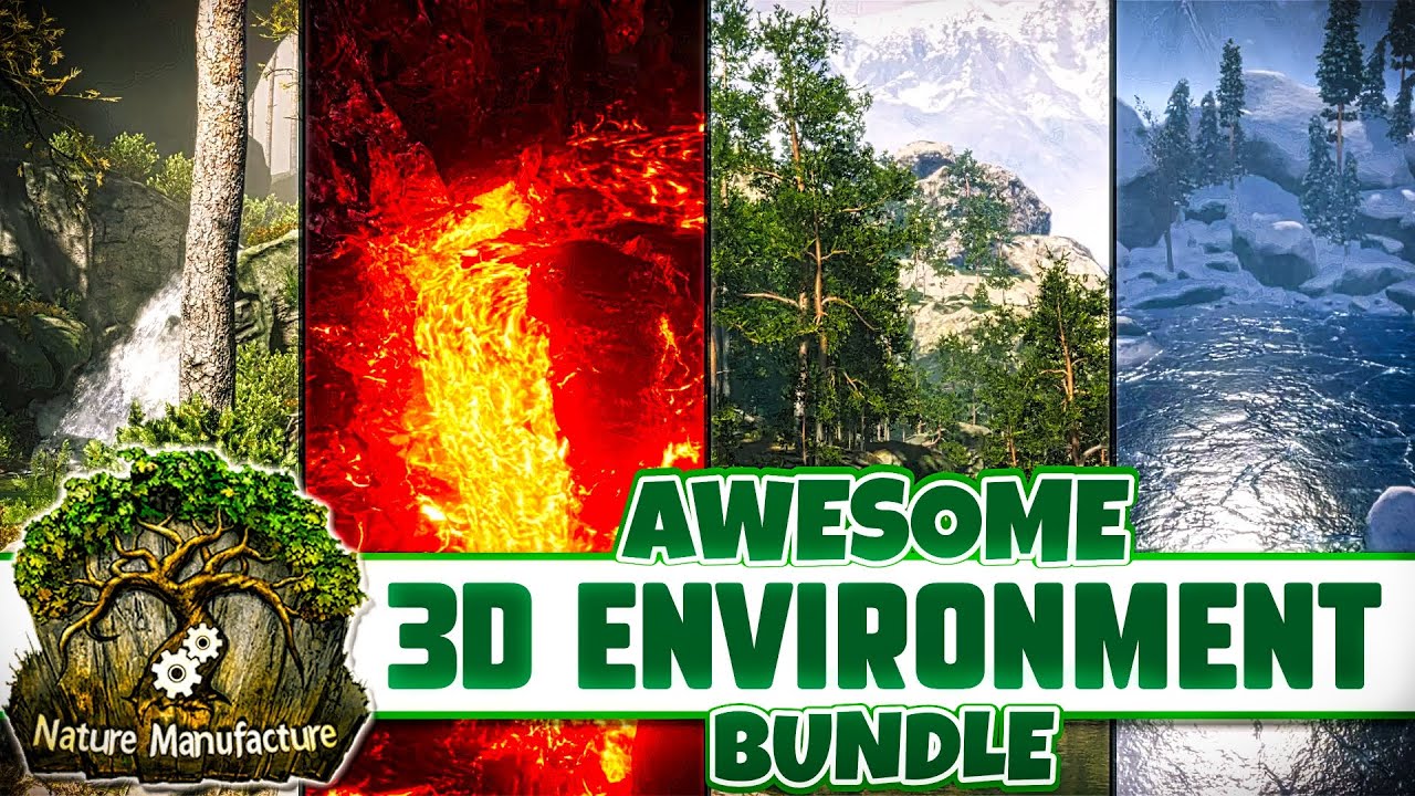 Awesome 3D Asset Bundle by Nature Manufacture