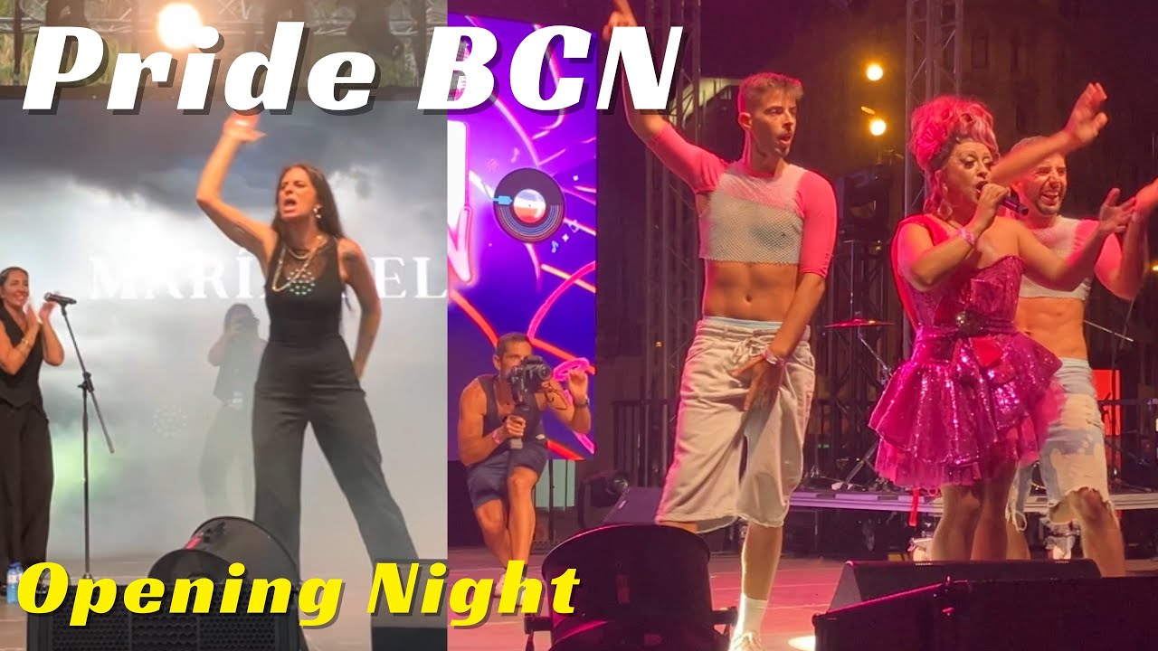 Церемония открытия Barcelona Pride 2026 🌈 | Мария Пелаэ и живые выступления