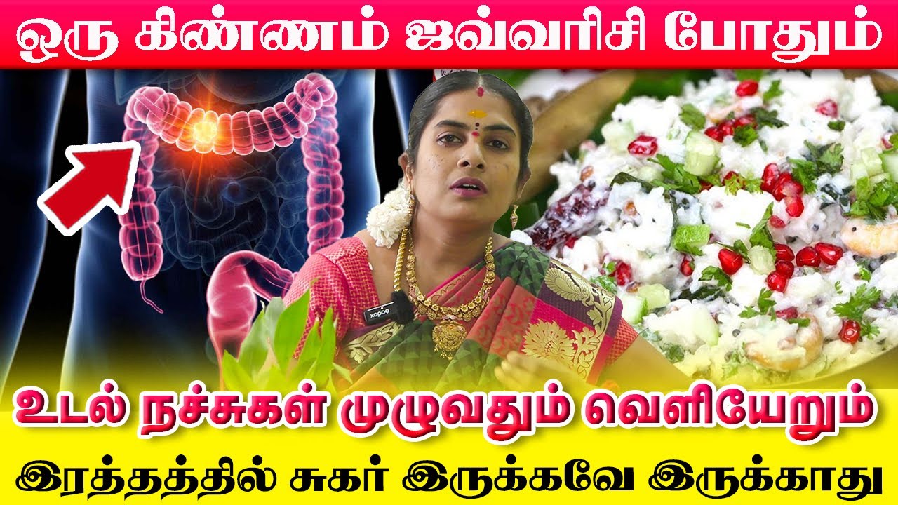 குடல் நச்சு நீங்கும், புண் ஆறும் ஜவ்வரிசி இப்படி சாப்பிட்டா உடல் முழுக்க புத்துணர்ச்சி | Yogam