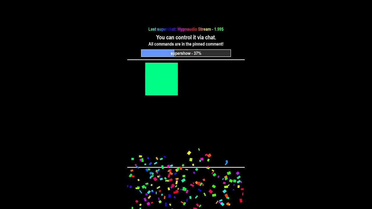 🎲 Interactive Color Cube – Control It With Chat!