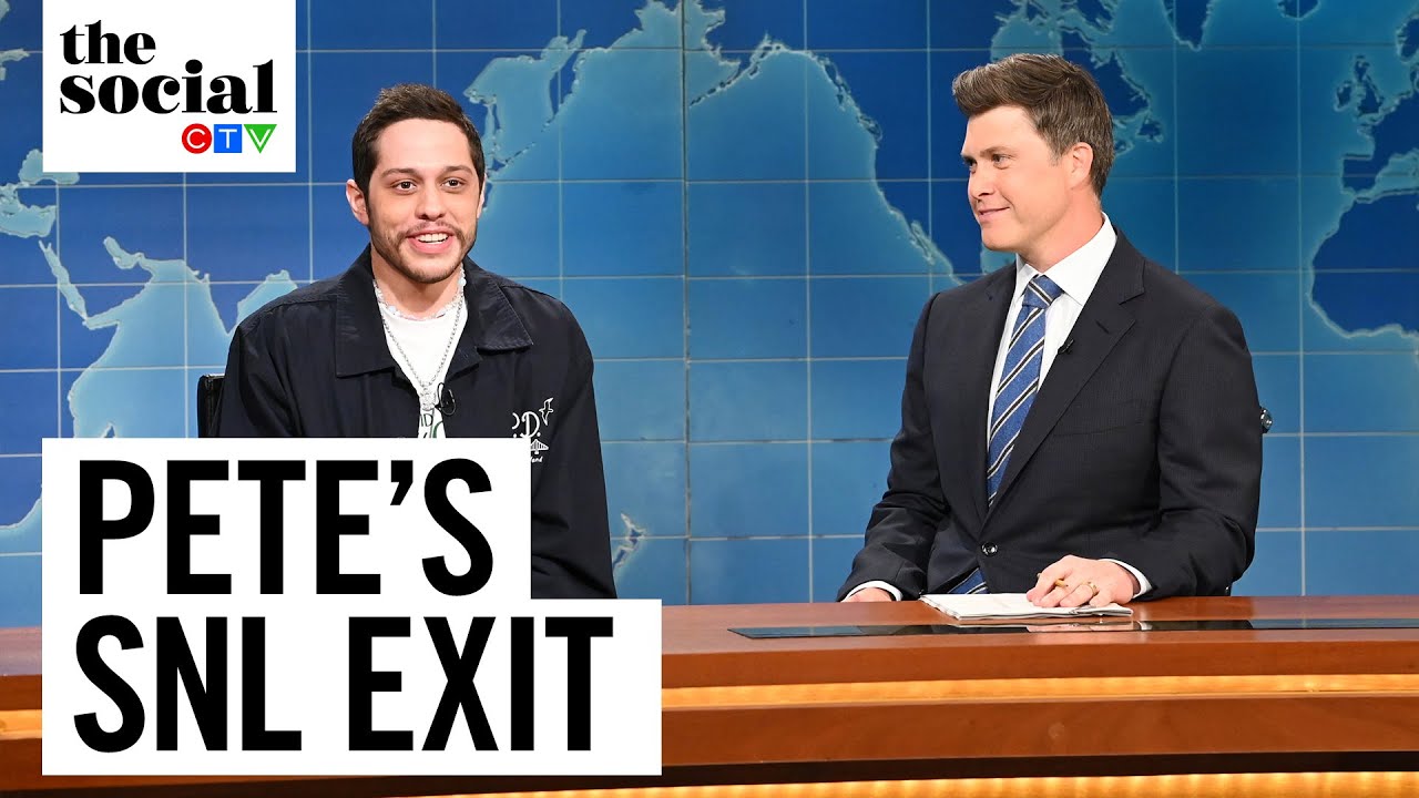 Pete Davidson exits SNL | The Social