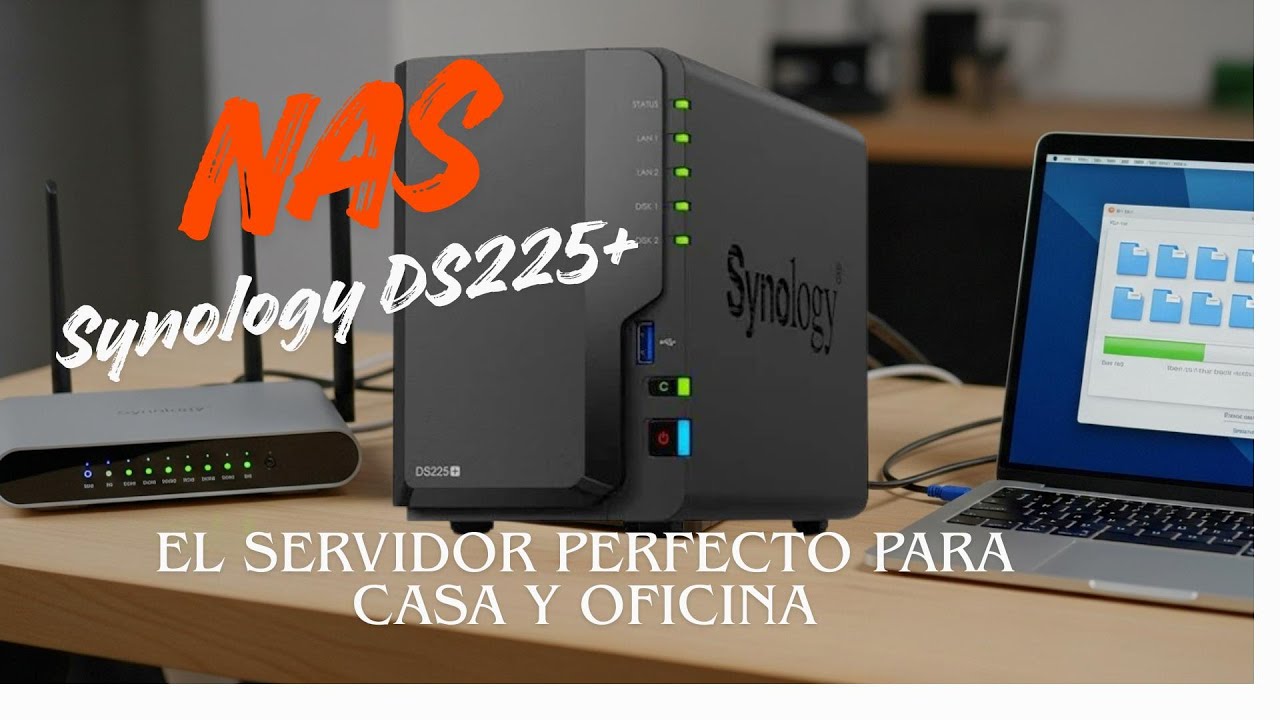 NAS Synology DS225 El Servidor Perfecto para tu Casa y Oficina