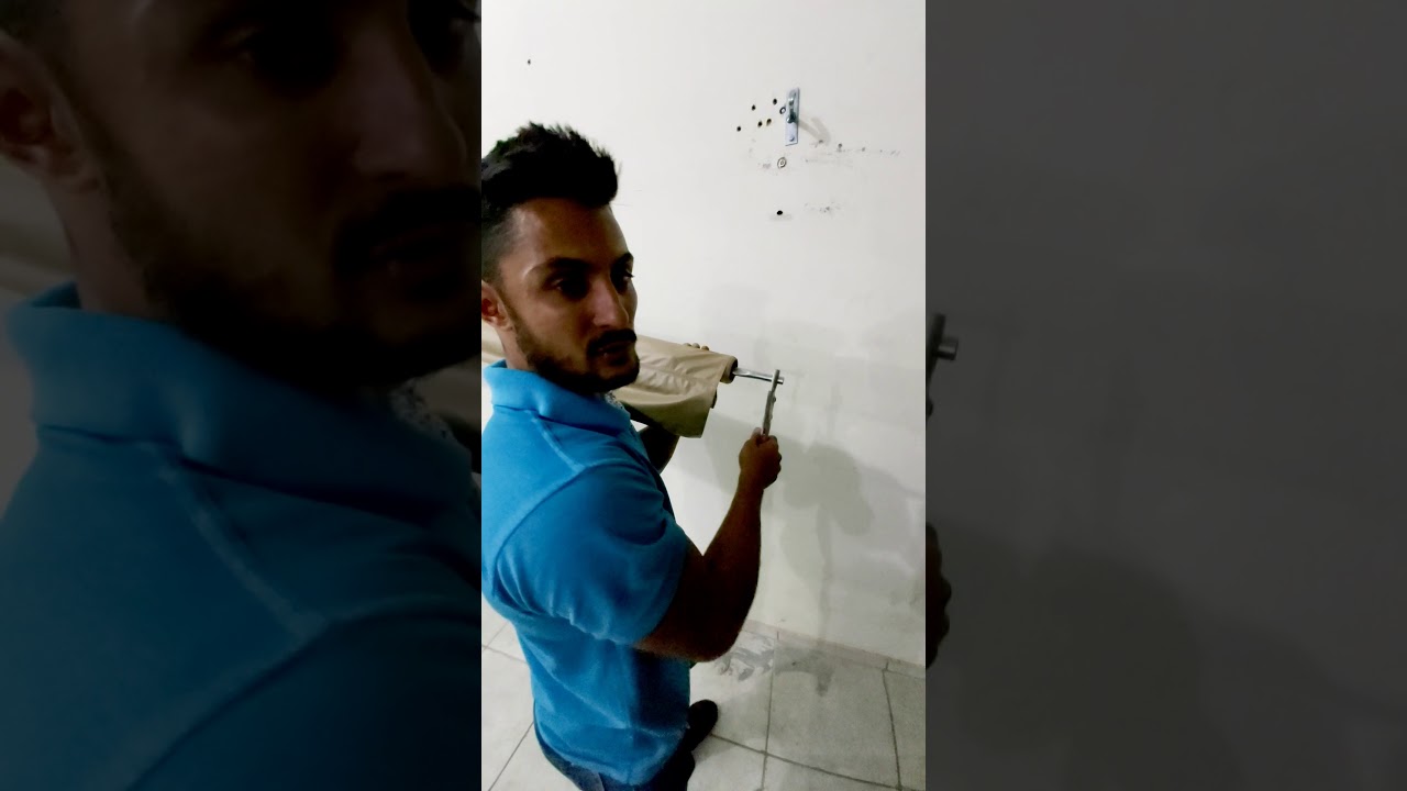 video de instalação de um toldo de mola...