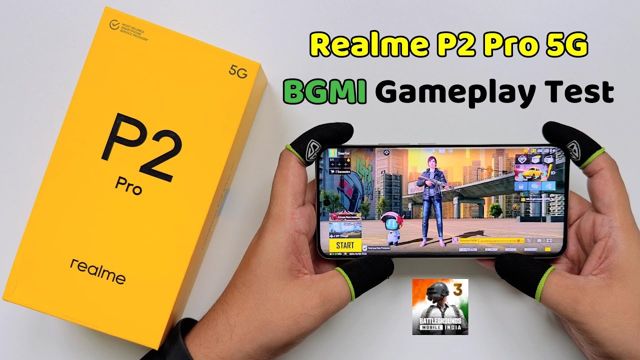 Realme P2 Pro 5G BGMI Gaming Test