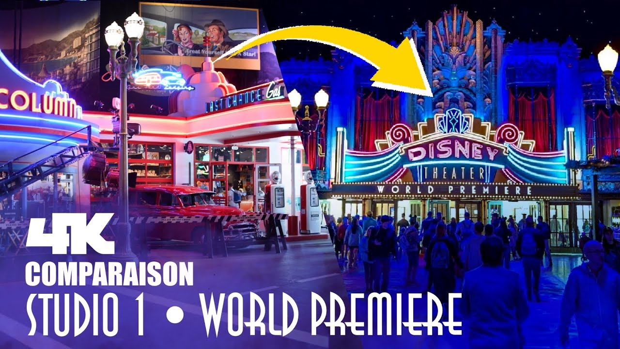 World Premiere & Studio 1 | Comparaison Walkthrough Complet 2024 Vs 2025 | Walt Disney Studios