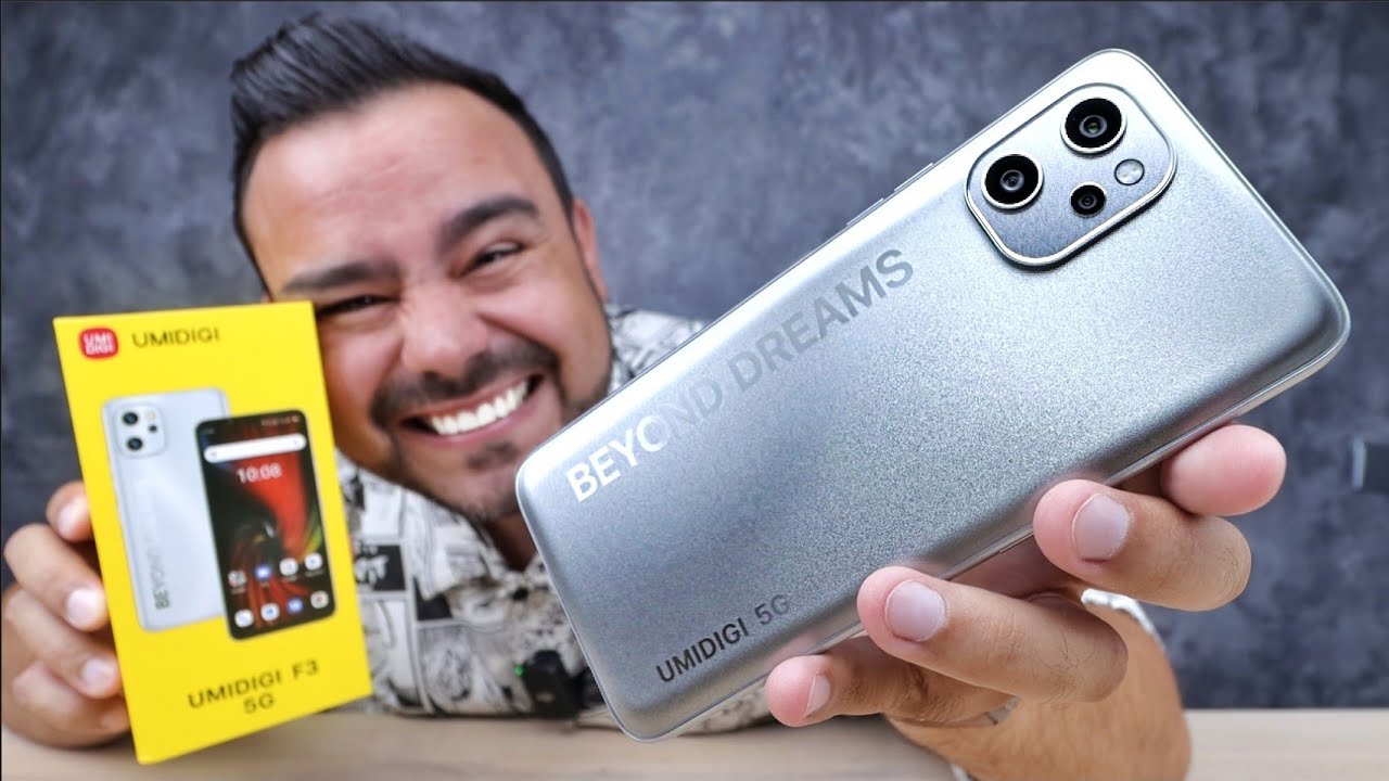 CHEGOOOOU ! UMIDIGI F3 agora é 5G com DIMENSITY 700 e 8GB RAM