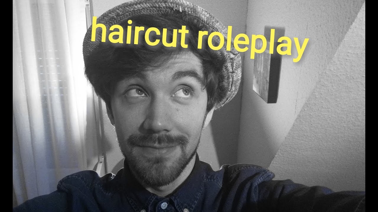 ASMR haircut roleplay  (scissors,brushing,spraying,clippers!) =)