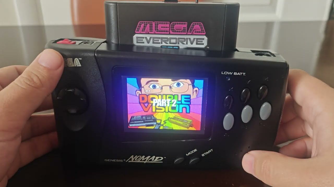 Testing Sega Nomad - SEGA CD AUDIO Restoration mod (Using MEGA EVERDRIVE PRO)