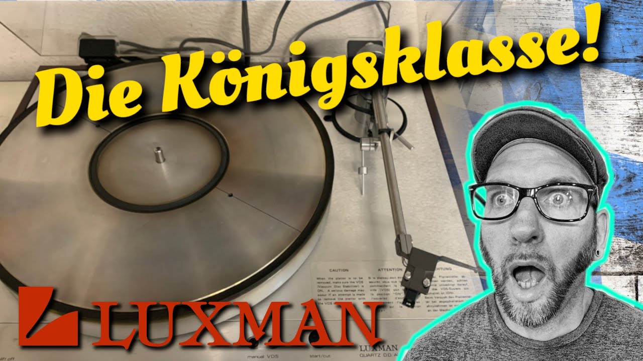 👑 80er Jahre HIGHEND VOM FEINSTEN!! - Der LUXMAN PD 375 Plattenspieler #vintagehifi #reparieren