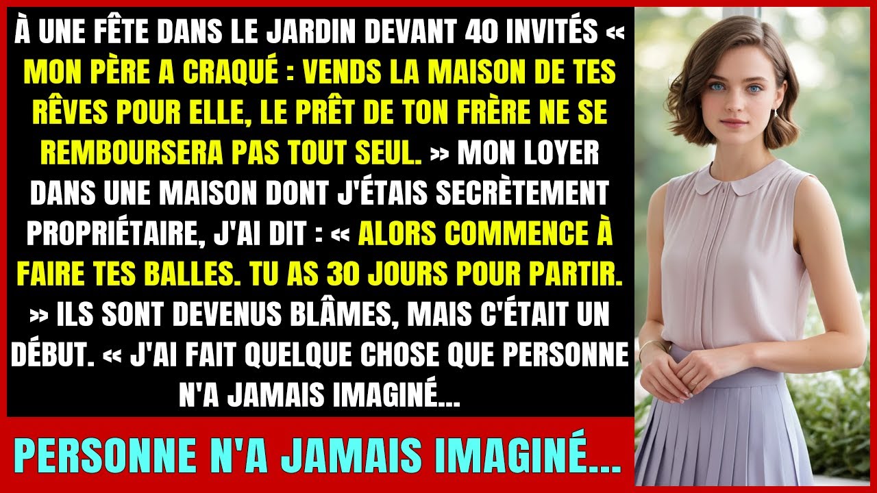 Ma famille m'a ignorée, mais j'ai récupéré ce qui m'appartenait | Le jour où tout a changé