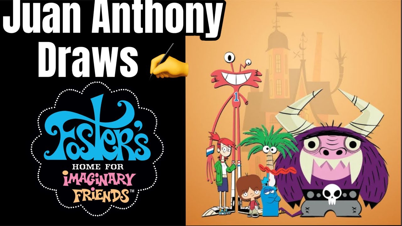 Let’s Draw my Childhood TV Show! #fostershomeforimaginaryfriends #art #drawingprocess #livestream