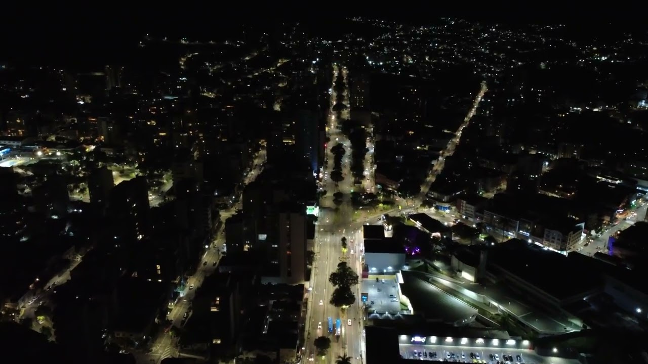 Жуис-ди-Фора. Полет ночью с #дроном #dji mini 4k