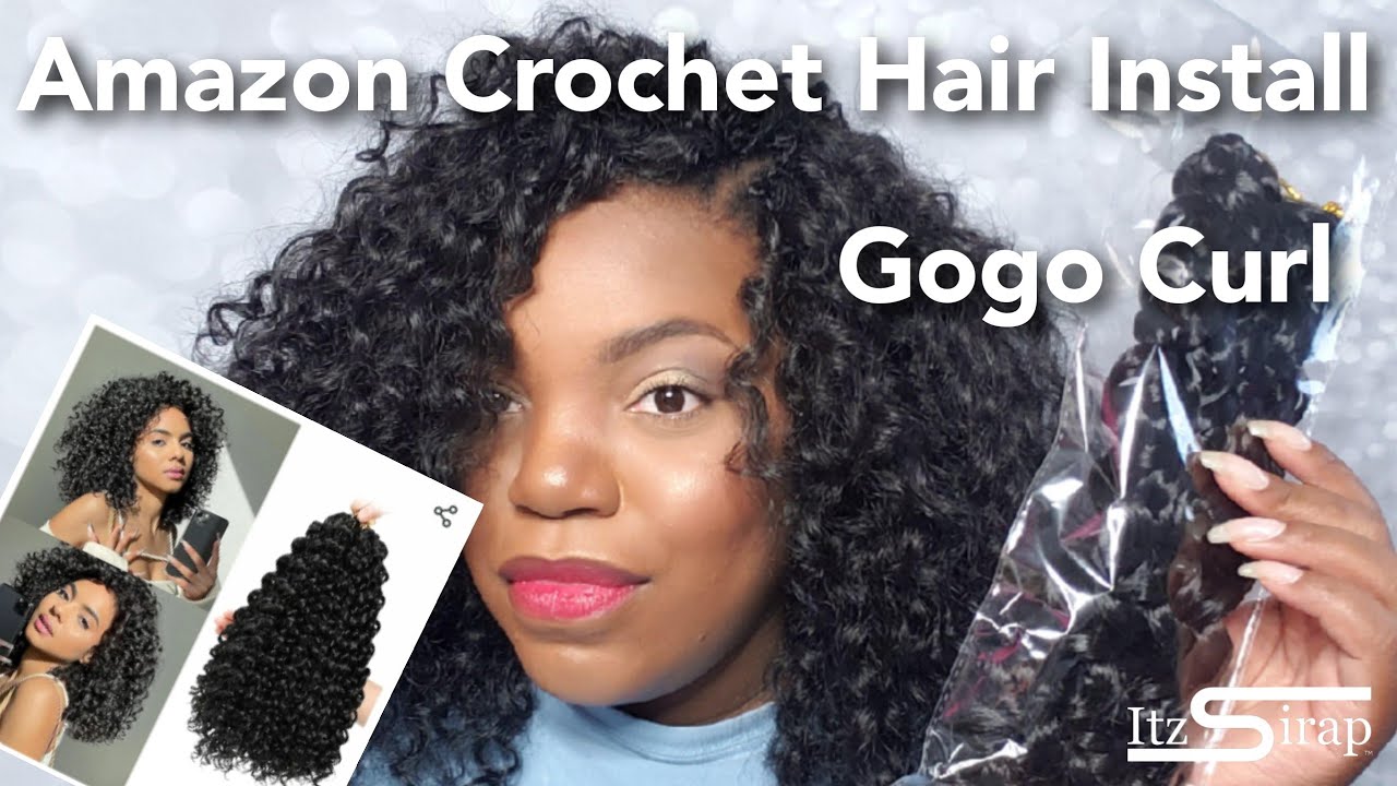 Amazon Gogo Curl Crochet Hair Install Using New Methods to Me | The Struggle... | Itz Sirap HSB