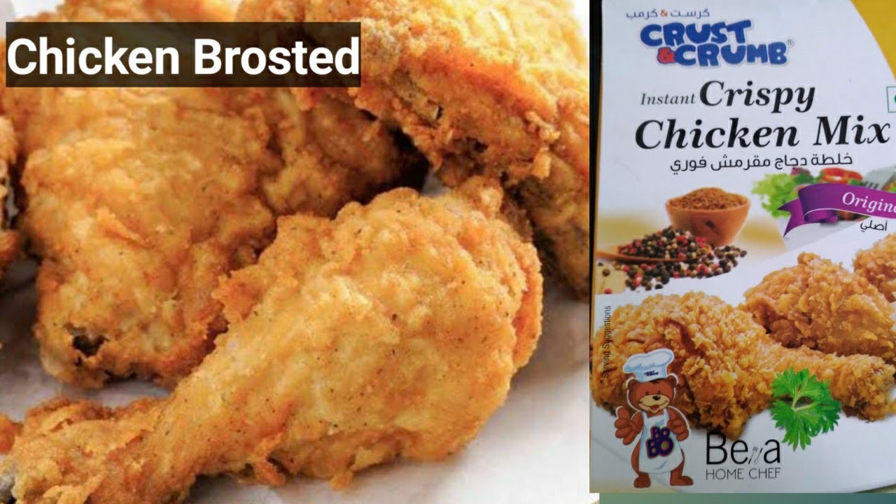 Crust crumb Fried chicken/crispy fried chicken/Broasted chicken in malayalam/