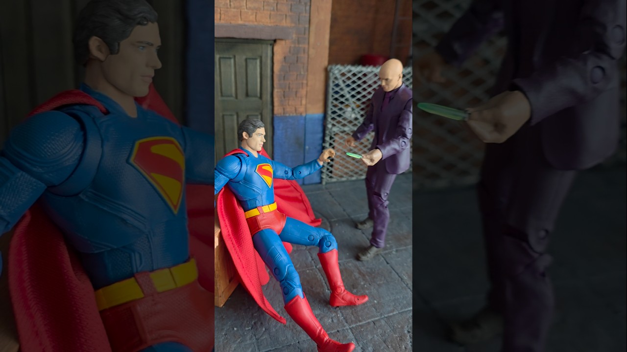 DC Multiverse Mcfarlane Superman (2025 Movie) Posing #mcfarlanetoys #superman2025 #superman #toys