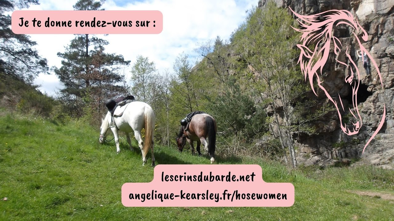 #randonnée #chevaux #horse #Randonnée #vlog  Balade à cheval, une belle journée printanière, Ardèche
