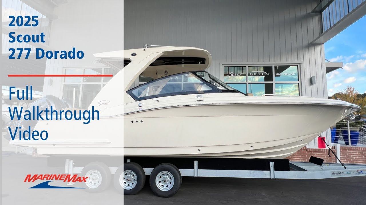 2025 Scout 277 Dorado I MarineMax Charleston