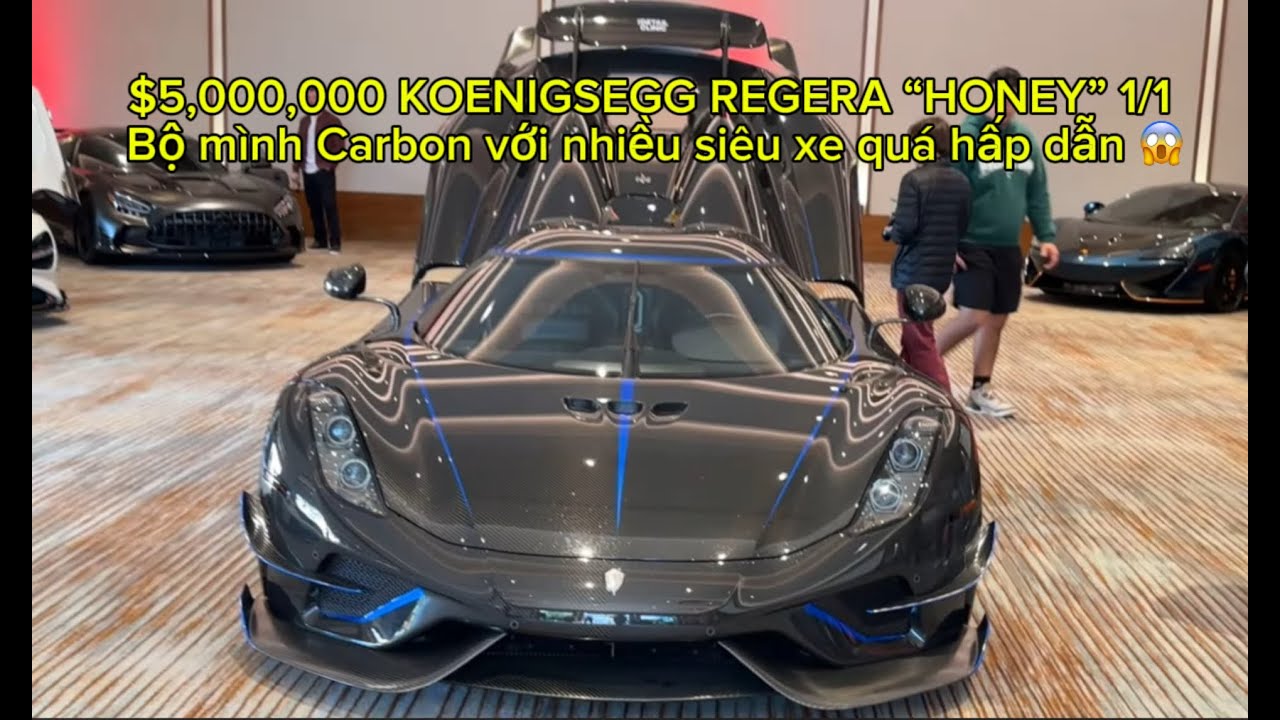 REGERA HONEY HIẾM VÀ DÀN XE ĐỘ ĐỘC NHẤT: SUPRA, RX7, 427 COBRA, FERRARI, 720S & GTR34!
