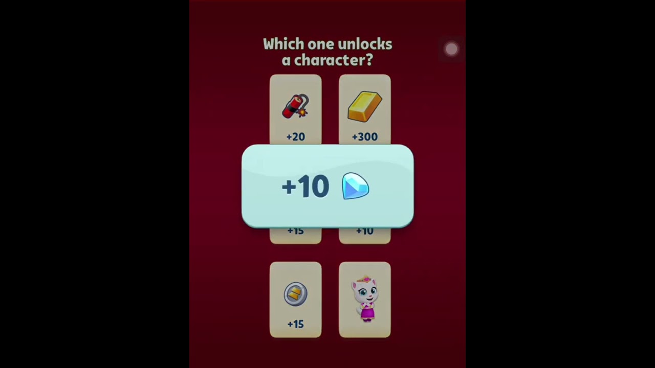 Open lucky card on Tom gold run 