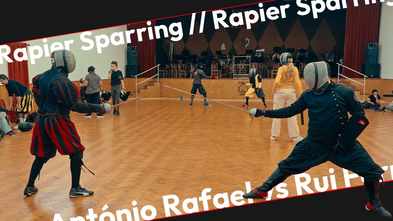 Rapier Sparring - Rafael vs Rui