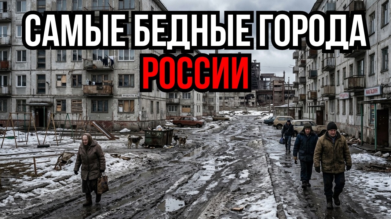 7 САМЫХ БЕДНЫХ ГОРОДОВ РОССИИ (ДАЖЕ МЕСТНЫЕ ЖИВУТ В НИЩЕТЕ)