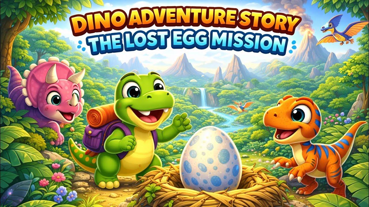 Dino Adventure Story The Lost Egg Mission